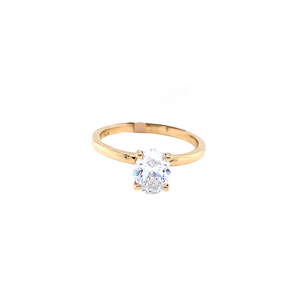 14kt Yellow Gold 1.01 +.06ct Diamond Ring