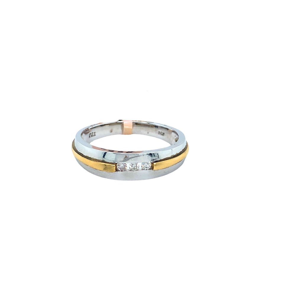 10kt two-tone gold Diamond Ring