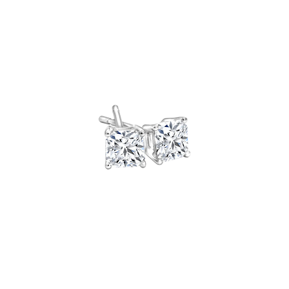 14kt White Gold 1.08 TDW Lab Grown Diamond Earrings