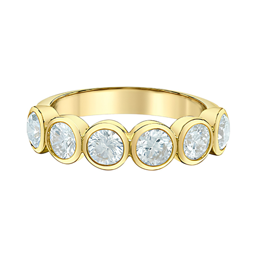 14kt Yellow Gold Lab Grown Diamond Band