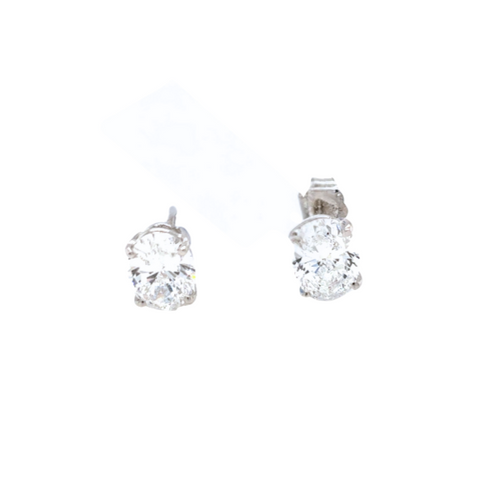14kt White Gold 2.00 TDW Lab Grown Diamond Earrings