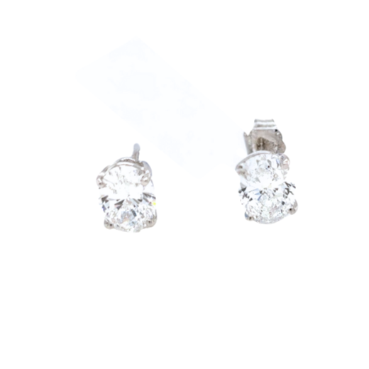 14kt White Gold 2.00 tdw Lab Grown Diamond Earrings