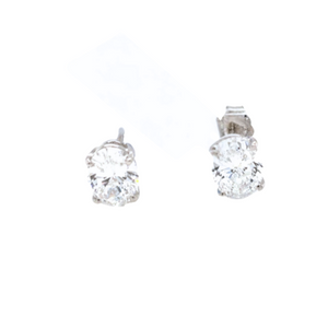 14kt White Gold 2.00 tdw Lab Grown Diamond Earrings