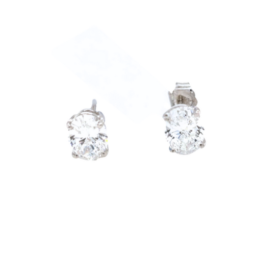 14kt White Gold 2.00 tdw Lab Grown Diamond Earrings