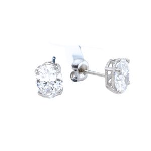 14kt White Gold 2.00 tdw Lab Grown Diamond Earrings