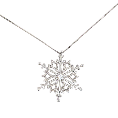 10kt White Gold .05ct Canadian Diamond Pendant