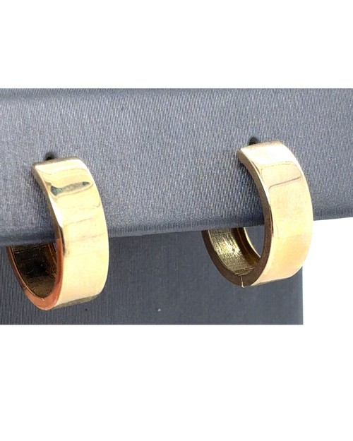 10kt Yellow Gold Hoop Earrings