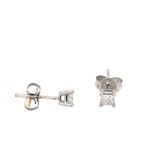 14kt White Gold .25ct Canadian Diamond Stud Earring