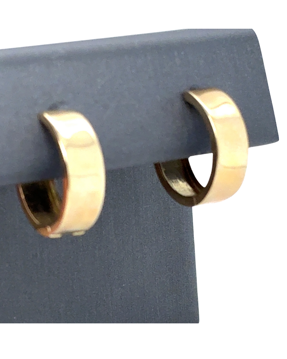 10kt Yellow Gold Fancy Hoop Earrings