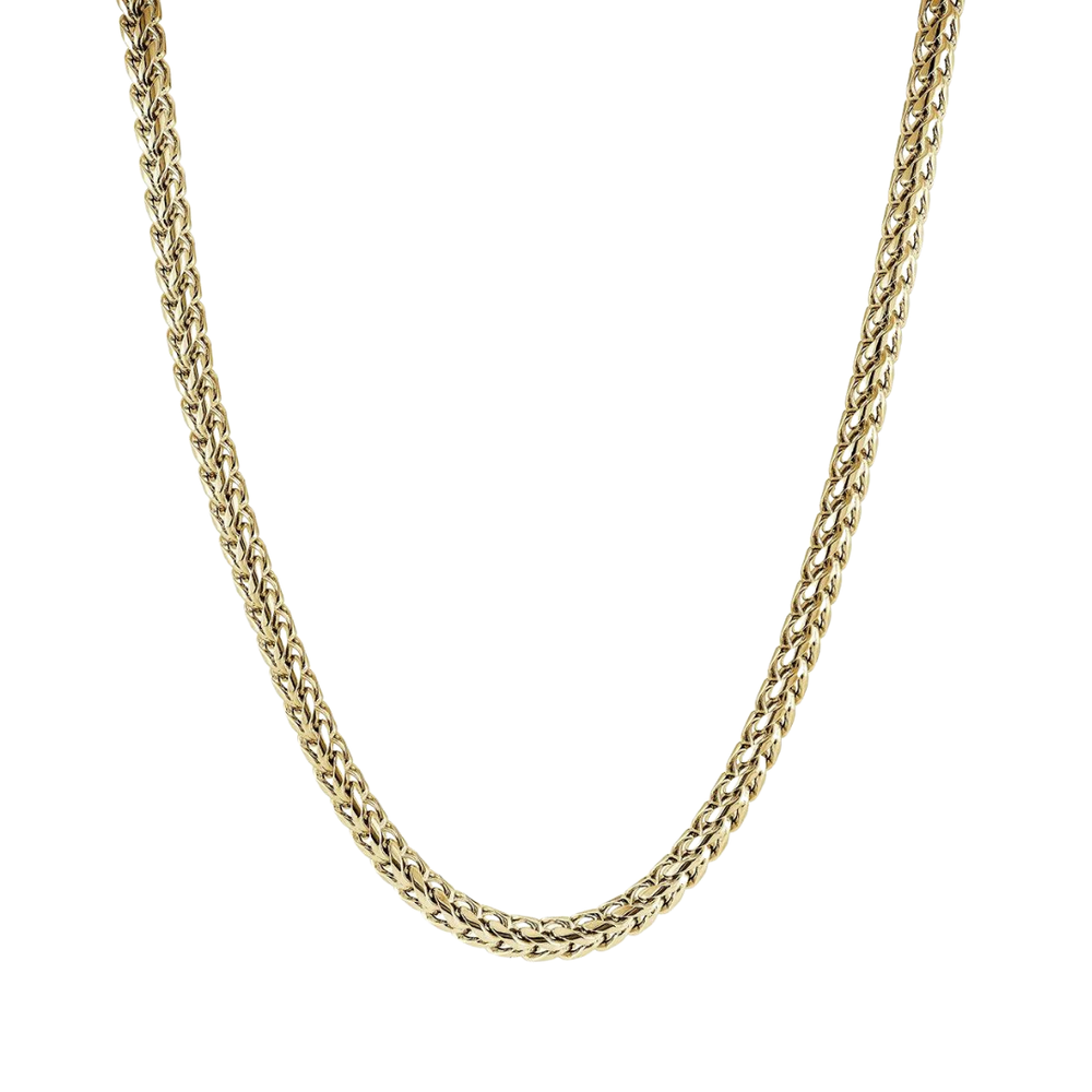 Italgem Stainless Steel Polished Franco Chain
