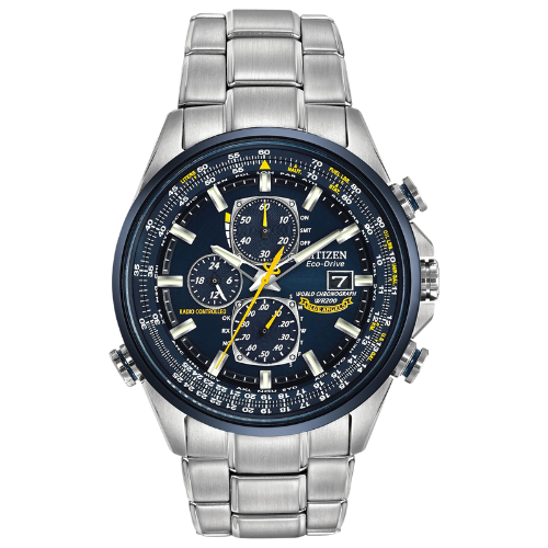 Citizen World Chronograph Atomic Timekeeping Watch AT8020-54L