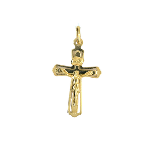 10kt Yellow Gold Crucifix Pendant