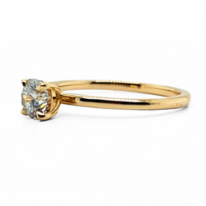 0.50ct Round Lab Grown Diamond Ring