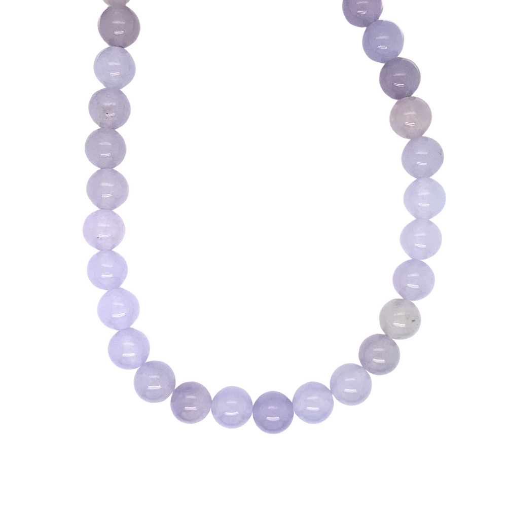 Sterling Silver Jade Necklace