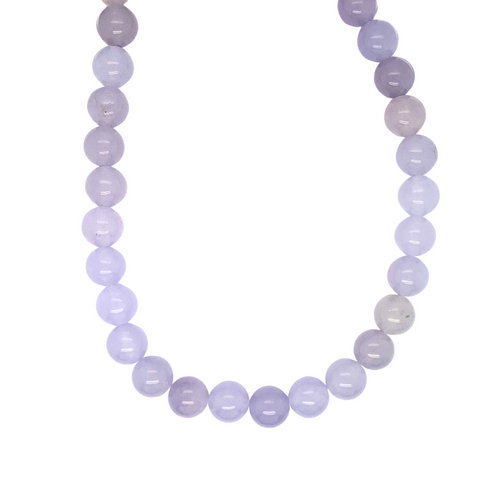 Sterling Silver Jade Necklace