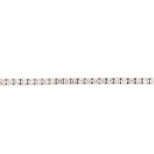14kt White Gold Lab Grown Diamond Bracelet