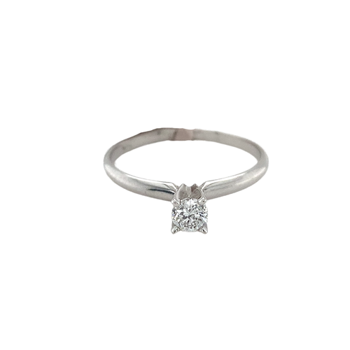 14kt White Gold Canadian Diamond Ring