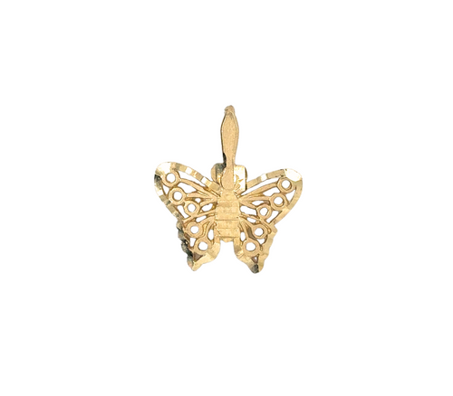10kt Yellow Gold Butterfly Charm