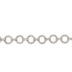 10kt White Gold 1.55ct Diamond Bracelet
