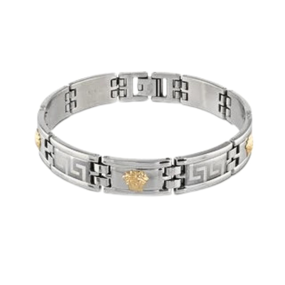 Italgem Stainless Steel Gold Plated Bracelet