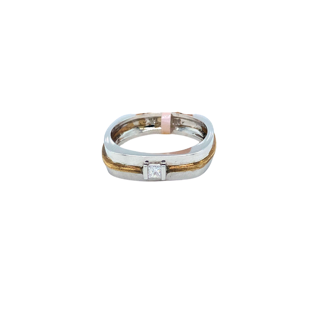 10kt two-tone gold Diamond Ring