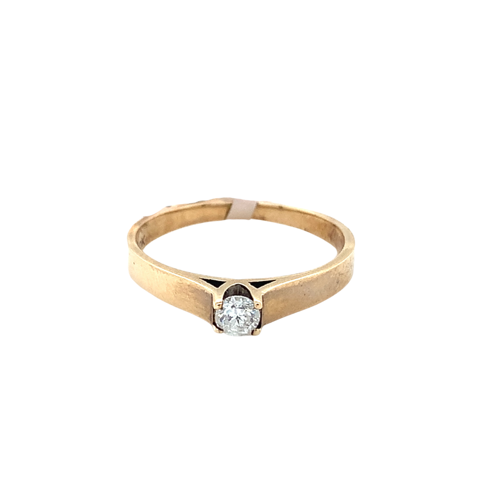 10k Yellow Gold Diamond Ring