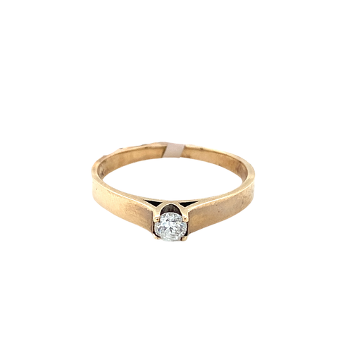 10k Yellow Gold Diamond Ring