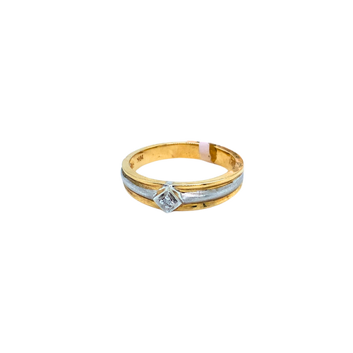 10kt two-tone gold Diamond Ring