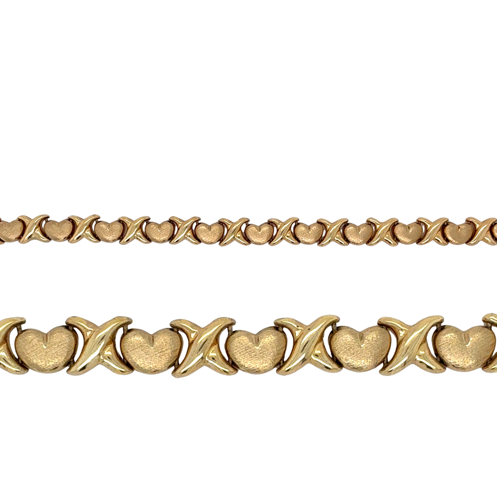 10kt Yellow Gold 16" Fancy 5mm Chain