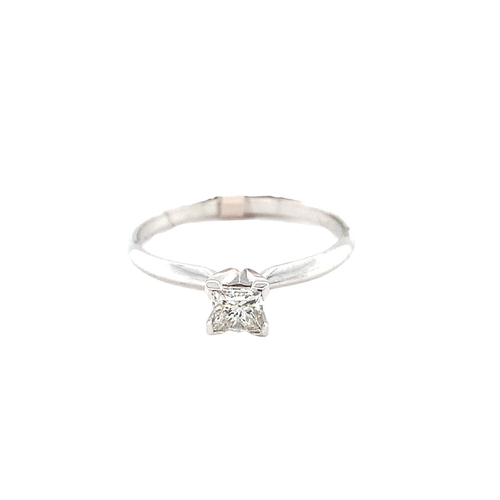 14kt WhiteGold .33ct Diamond Ring