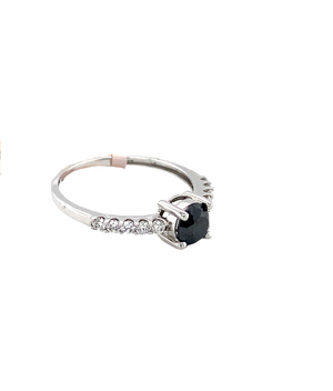 10kt White Gold 1.00 tw Diamond Ring