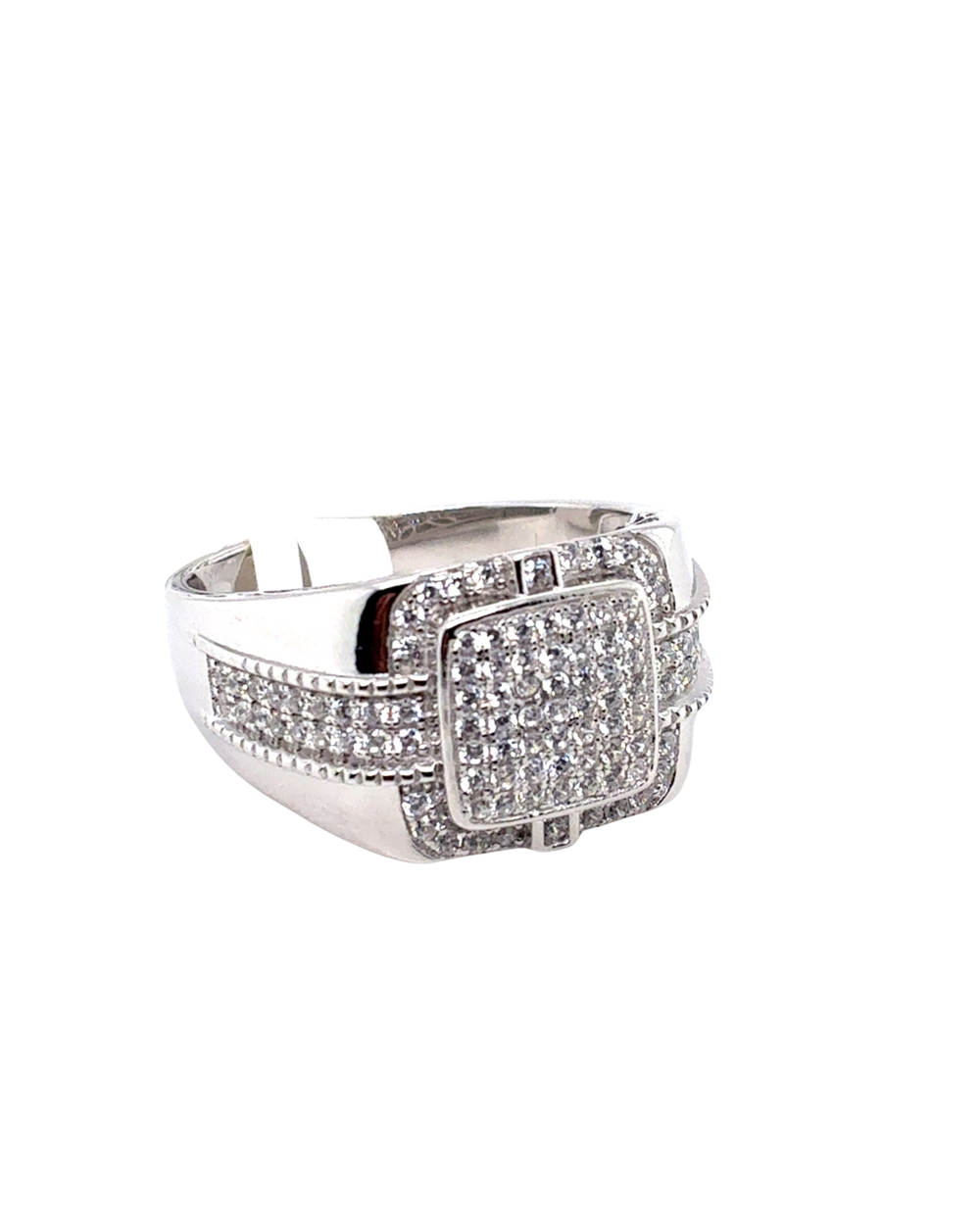 Sterling Silver Ring with CZ