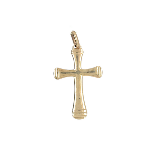 10kt Yellow Gold Cross Pendant
