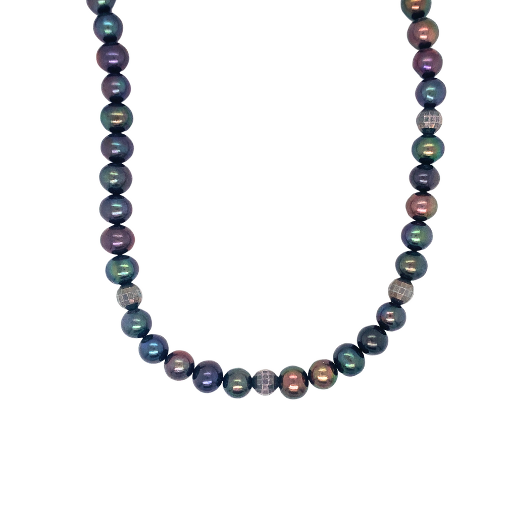 Sterling Silver Pearl Necklace