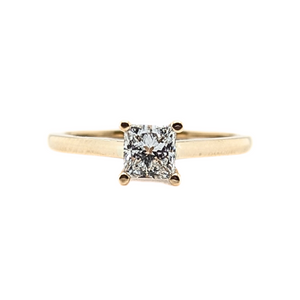 0.53ct Princess Cut Lab Grown Diamond Ring