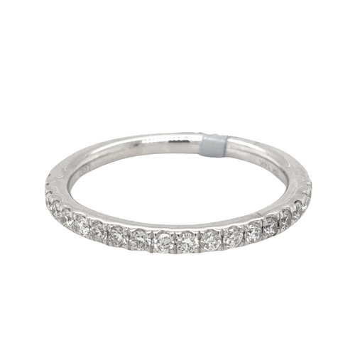 14kt White Gold .25ct Lab Grown Diamond Band