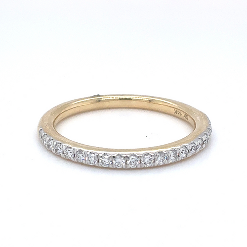 14kt Yellow Gold .25ct Lab Grown Diamond Band