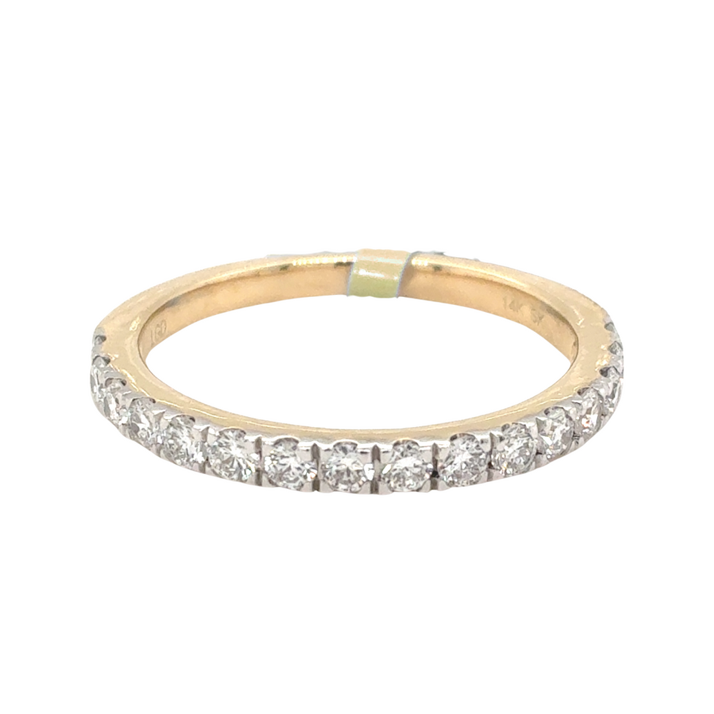 14kt Yellow Gold .50ct Lab Grown Diamond Band