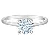 14kt White Gold Lab Grown 1.54ct Round Diamond Ring
