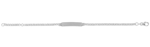 10kt White Gold Baby Bracelet