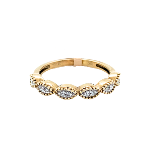10kt Yellow Gold 0.5tw Diamond Band