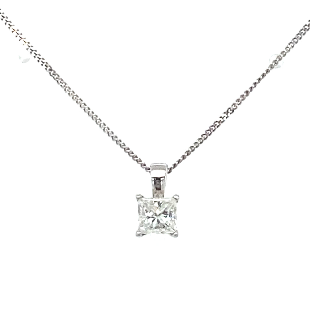 14kt White Gold .25ct Canadian Diamond Pendant