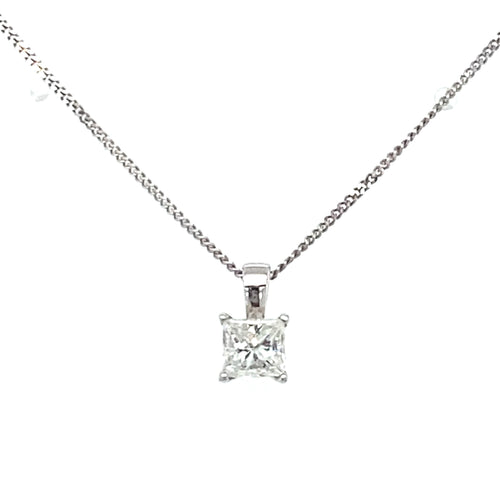 14kt White Gold .25ct Canadian Diamond Pendant