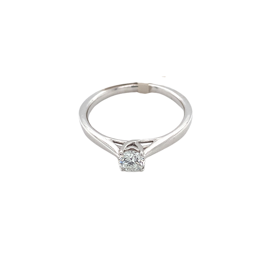 14kt White Gold Canadian Diamond Ring