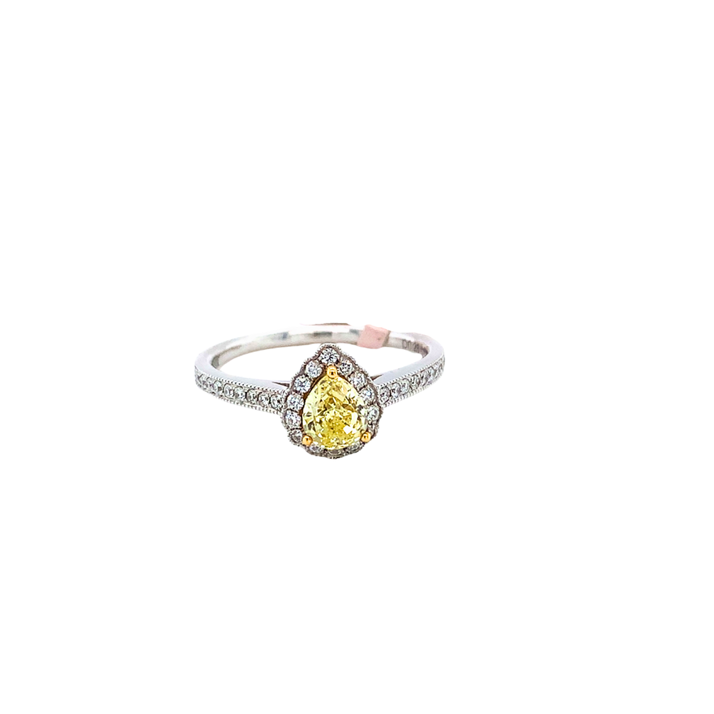 14kt White Gold .80 tw Diamond Ring