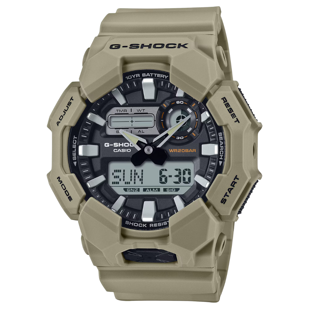 Casio G Shock Analog Digital GA-010 Series GA-010-5A