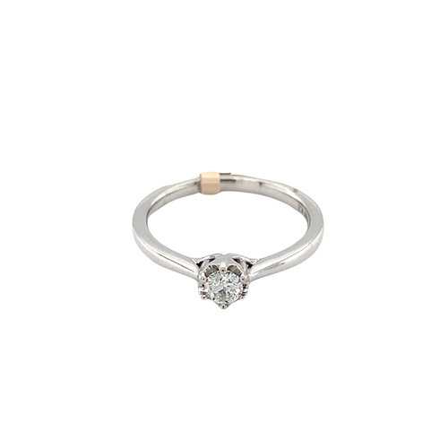 14kt White Gold Diamond Ring