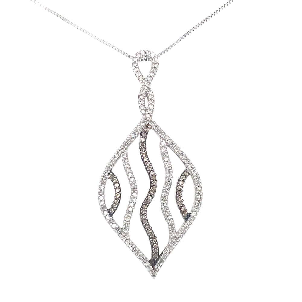 10kt White Gold .50ct Diamond Pendant