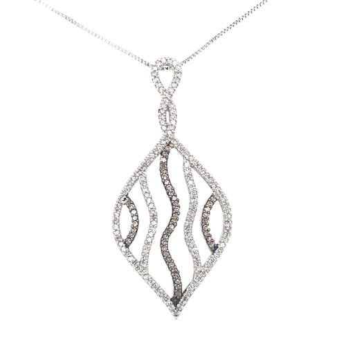 10kt White Gold .50ct Diamond Pendant
