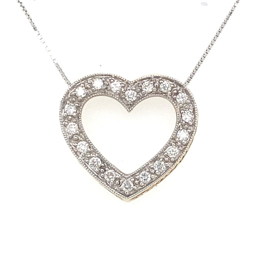 10/14kt Yellow Gold 0.37ct Diamond Pendant
